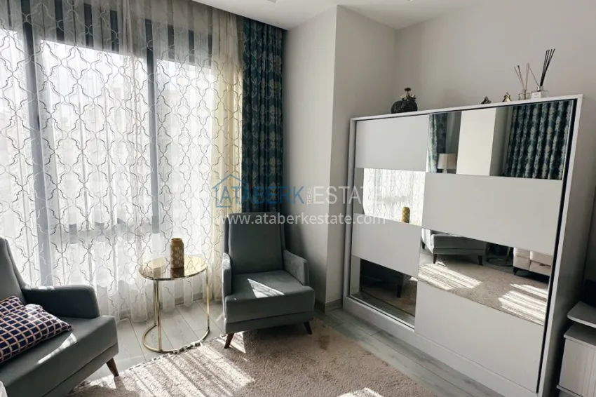 Purchase 2+1 apartment with furniture, separate kitchen and mountain views - Alanya Center 4