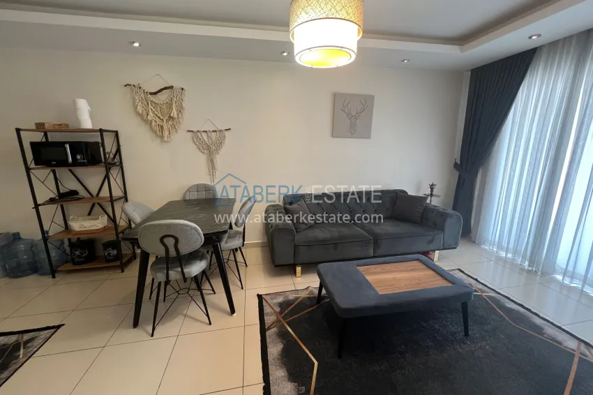 Purchase Furnished 1+1 apartment in a luxury residential complex — Alanya, Oba district 4 