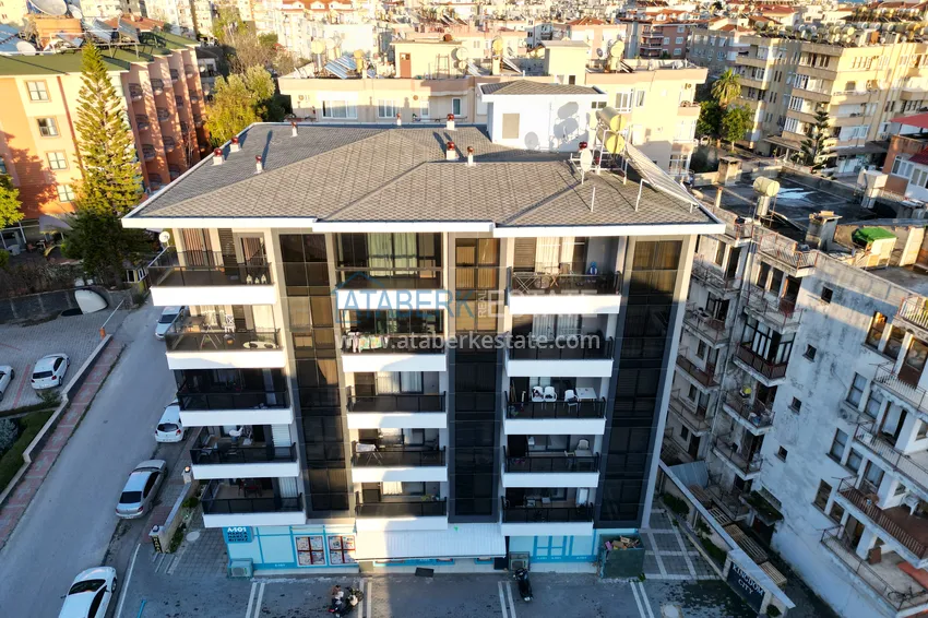 Cozy one bedroom apartment with furniture in a boutique complex — Alanya city center 4 