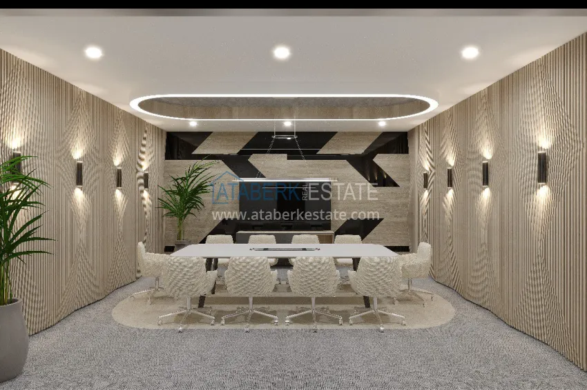 A new architectural masterpiece on the coast of Alanya, Turkler district — an investment project with villas and apartments 24 