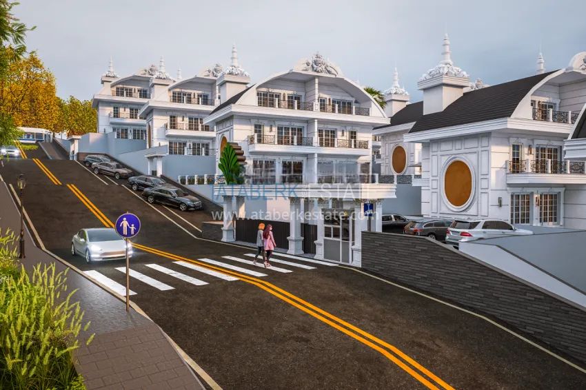 A new architectural masterpiece on the coast of Alanya, Turkler district — an investment project with villas and apartments 5 