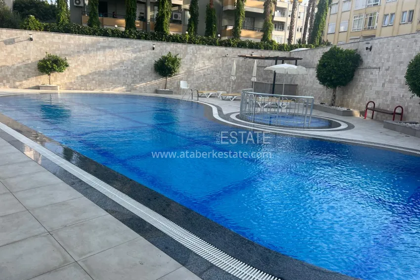 2+1 apartment with furniture, separate kitchen and mountain views - Alanya Center 4