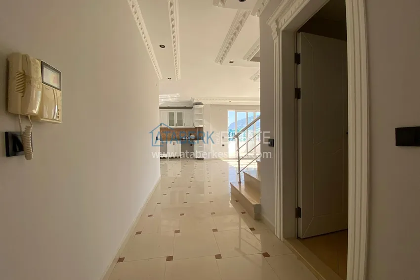 Purchase  Spacious penthouse duplex 3+1 with panoramic sea and mountain views — Mahmutlar, Alanya 4 