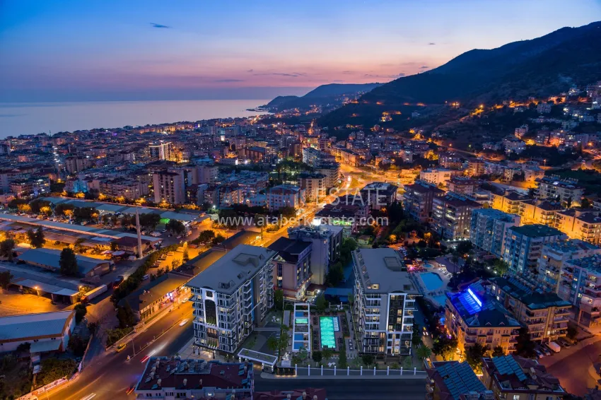 Two-bedroom apartment with new furniture in the center of Alanya - suitable for a residence permit 4 