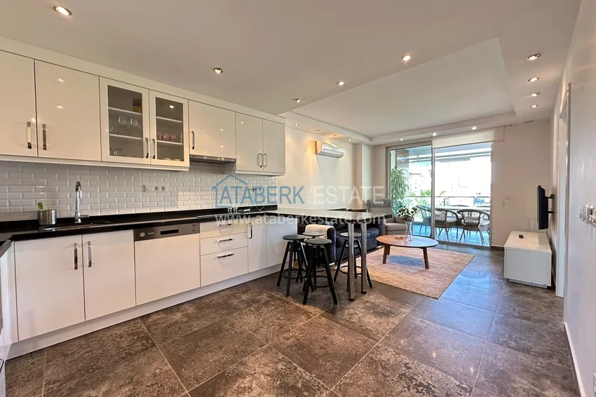 Purchase One bedroom apartment with furniture, 80 m², suitable for a residence permit — Alanya, Cikcilli 4