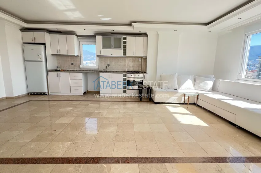 Purchase Three-room penthouse with sea and mountain views — Tosmur, first coastline 4