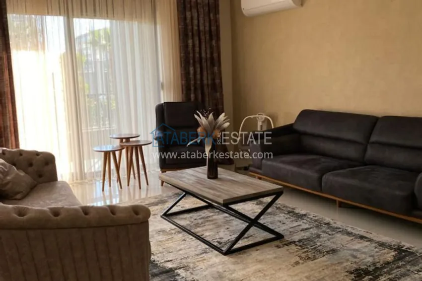 Purchase  Furnished 2+1 garden duplexes in a complex with infrastructure, Kargicak 4 