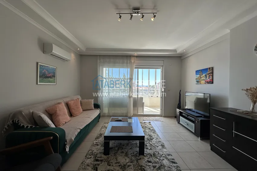 Purchase 2+1 apartment with furniture and glazed balconies — Alanya, Cikcilli district. Suitable for a residence permit 4