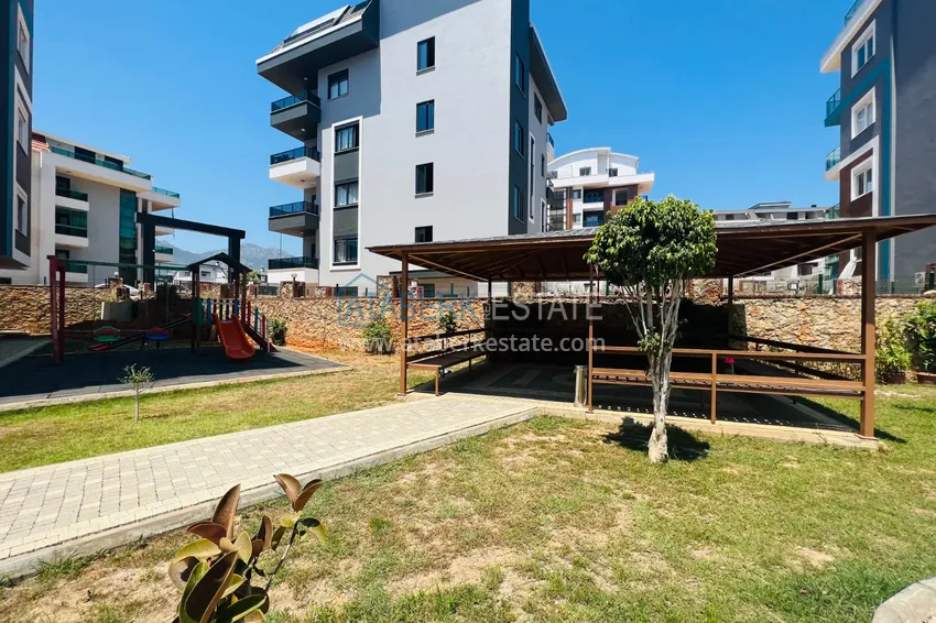 Furnished apartment in a comfort segment residence — Alanya, Oba district 10 