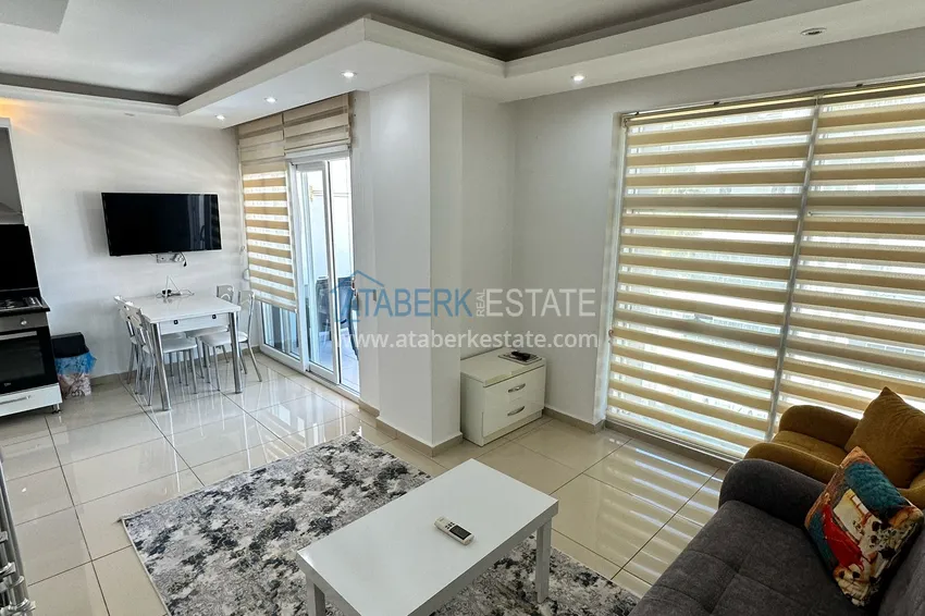 Purchase  2+1 penthouse duplex in the center of Alanya — Cleopatra beach area  3 