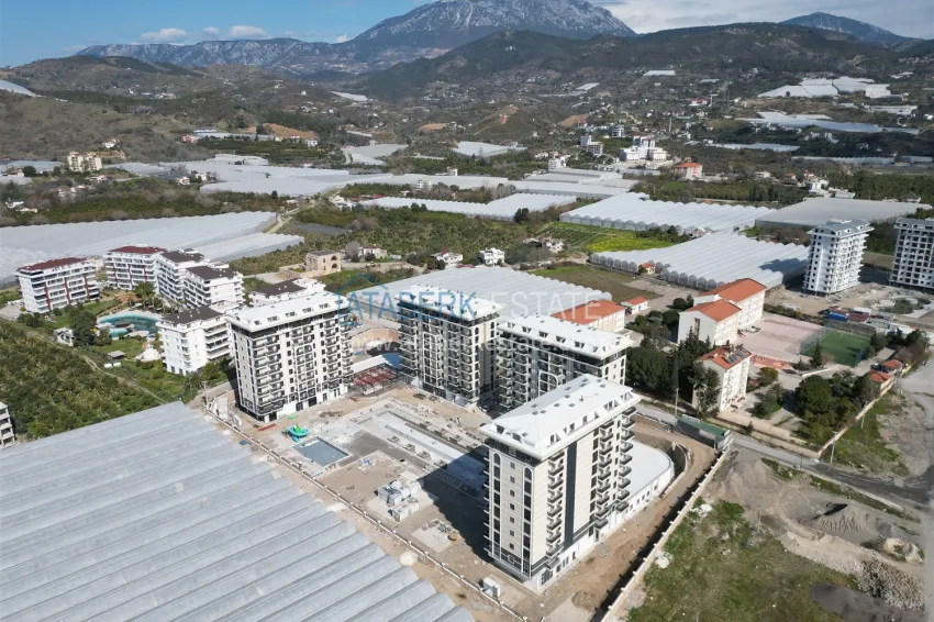 Three-room apartment with sea view in Alanya, Demirtas district — short-term rental permit available 4