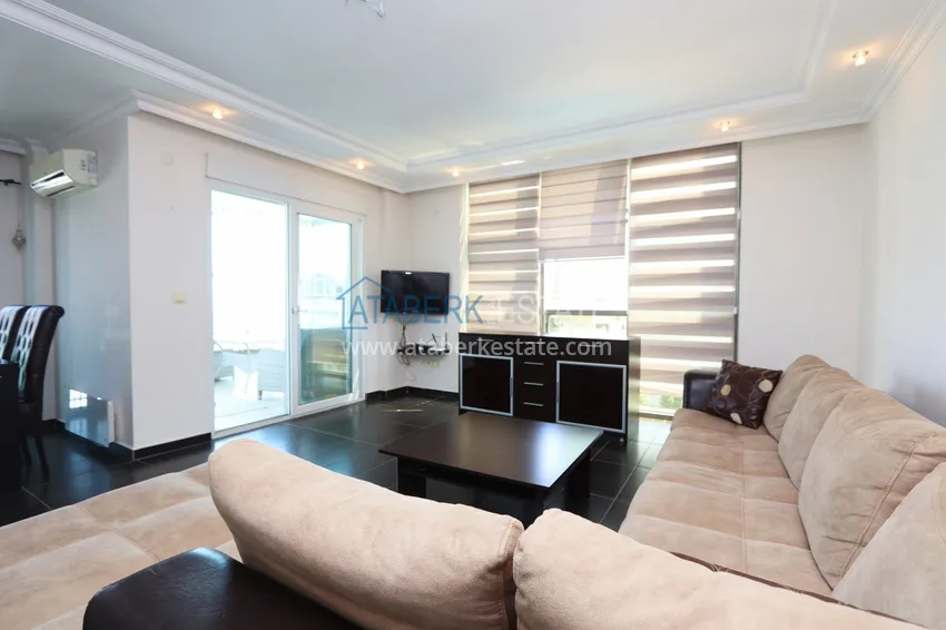 Purchase  Two-bedroom apartment with furniture and glazed balconies in Alanya, Cikcilli district - suitable for a residence permit 5 