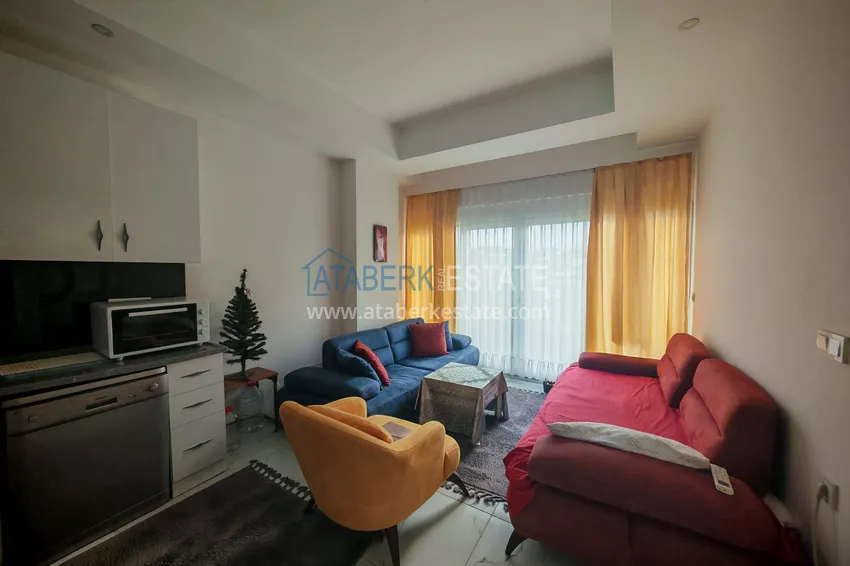 Purchase 1+1 apartment with furniture and a plot of land in a residential complex - Alanya, Avsallar district 5 
