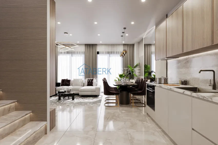 Purchase A new architectural masterpiece on the coast of Alanya, Turkler district — an investment project with villas and apartments 5 