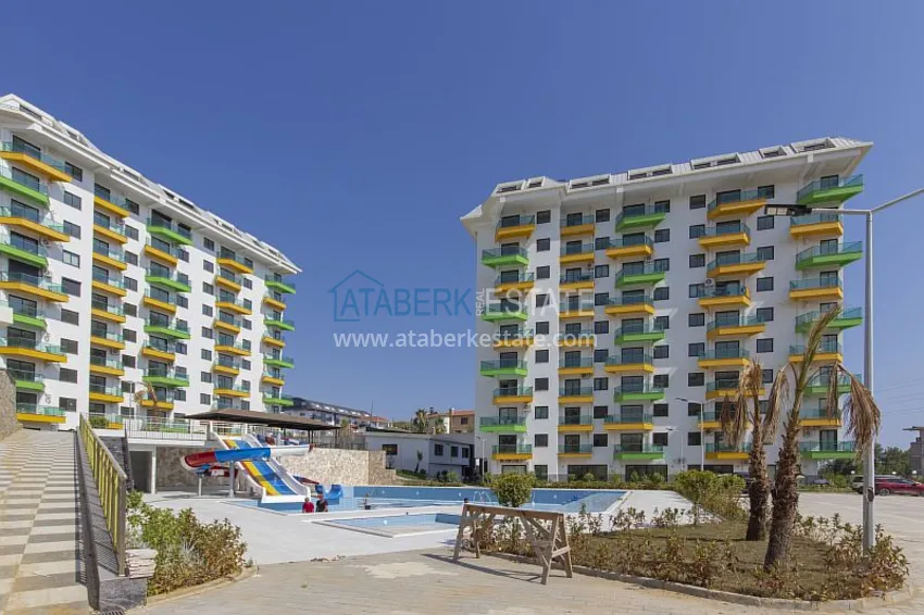 One bedroom apartment in a new complex - Alanya, Avsallar district 5 
