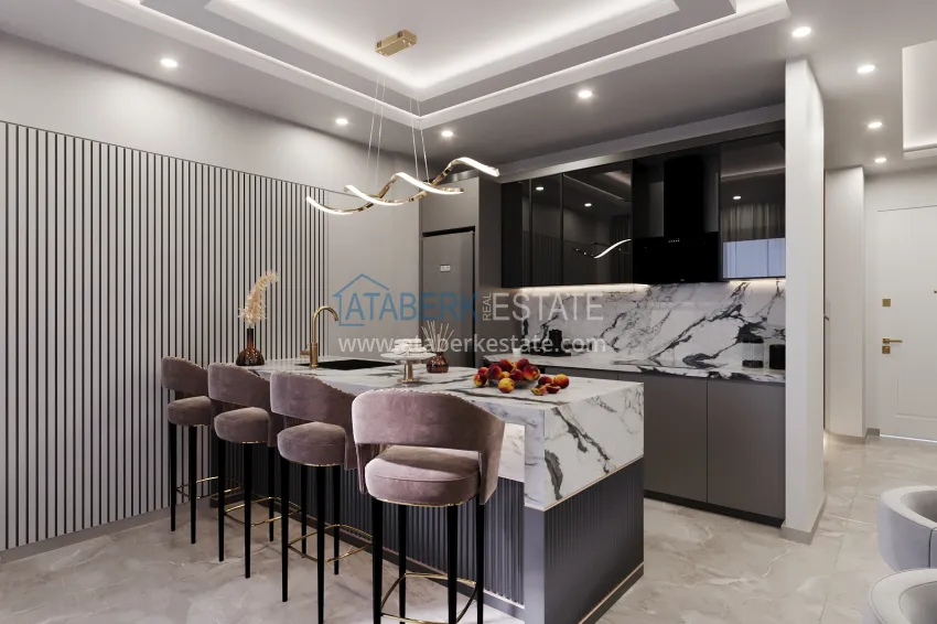 Purchase A new architectural masterpiece on the coast of Alanya, Turkler district — an investment project with villas and apartments 14 