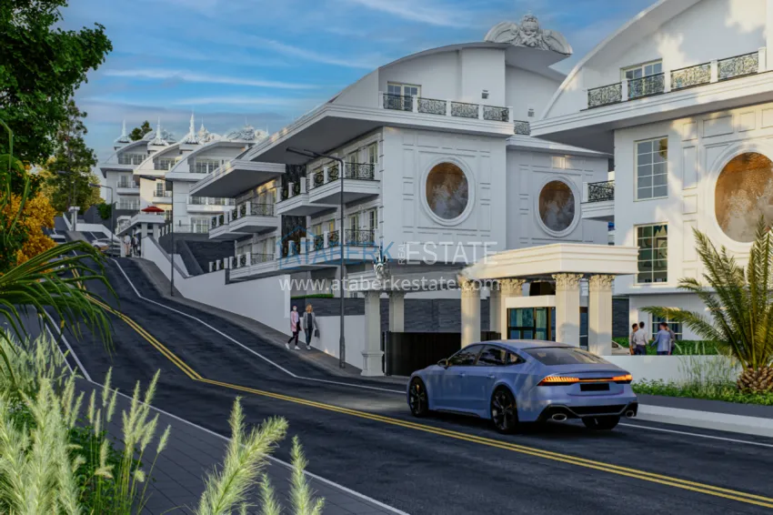 A new architectural masterpiece on the coast of Alanya, Turkler district — an investment project with villas and apartments 6 