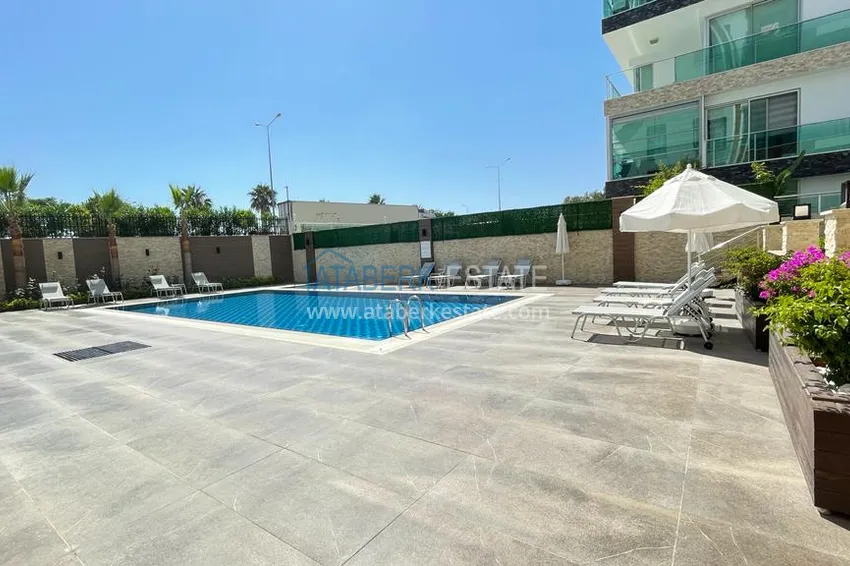 Furnished 2+1 penthouse with sea view - Alanya, Kestel, first coastline 5 