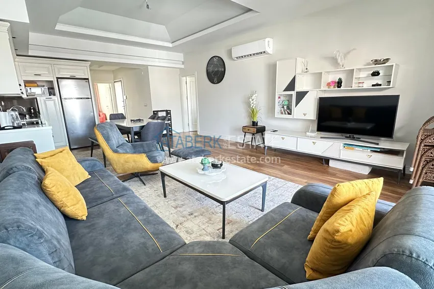 Purchase  Furnished 2+1 penthouse with sea view - Alanya, Kestel, first coastline 5 