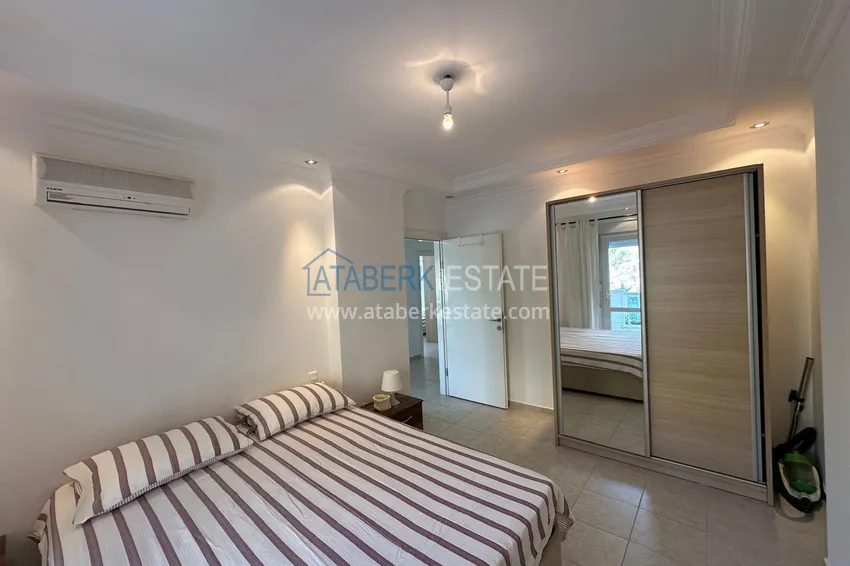 Purchase  Furnished 2+1 apartment with sea view, suitable for a residence permit - Alanya center, Cleopatra beach area 5 