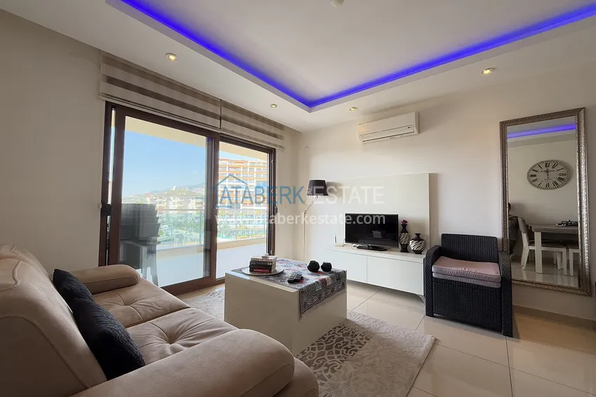 Purchase  Furnished 1+1 apartment in a hotel-format complex, Cikcilli district - suitable for a residence permit 5 