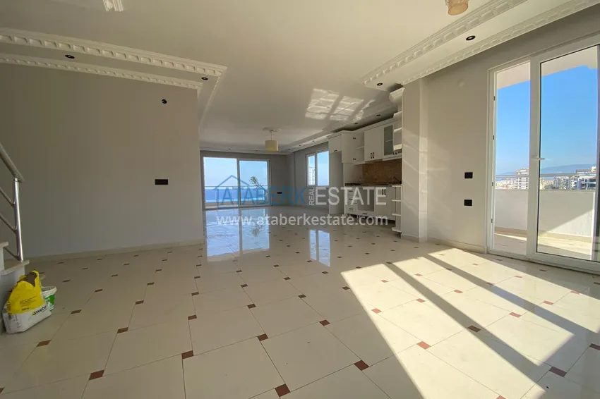 Purchase  Spacious penthouse duplex 3+1 with panoramic sea and mountain views — Mahmutlar, Alanya 5 