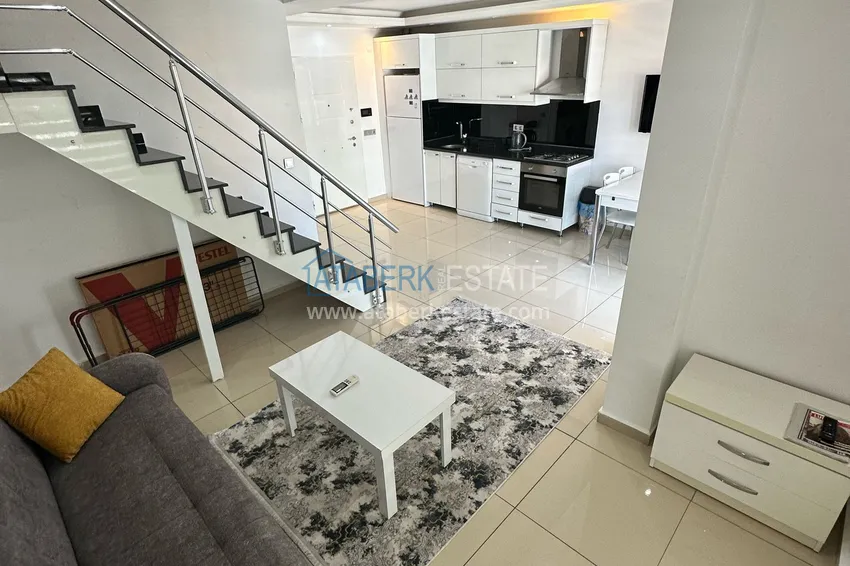 Purchase  2+1 penthouse duplex in the center of Alanya — Cleopatra beach area  4 