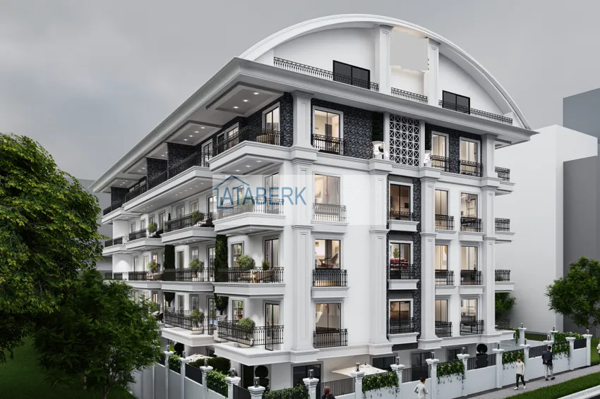 Investing in the center of Alanya: a profitable residence project 250 meters from Cleopatra Beach 6 