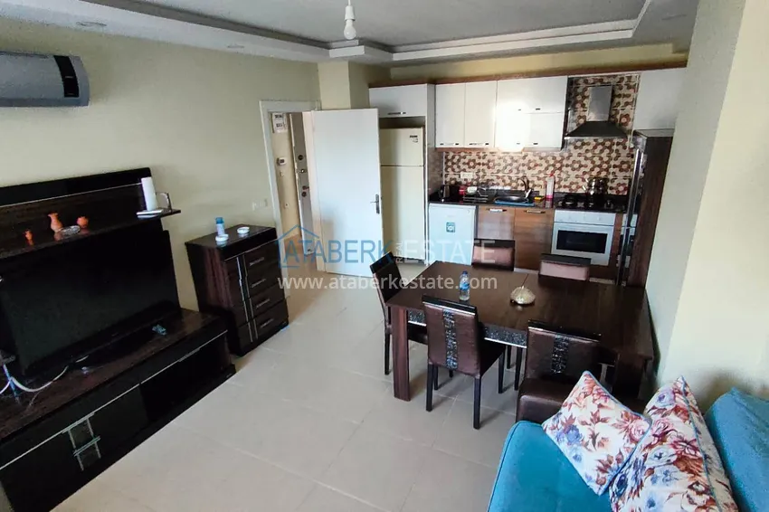 Purchase  1+1 apartment with an area of 76 m2 furnished in a comfortable complex — Alanya, Mahmutlar district 6 