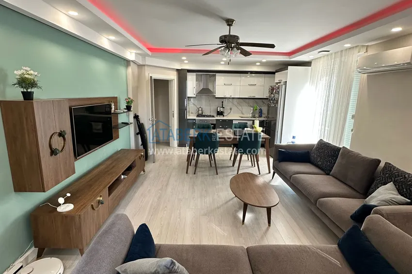 Purchase  Two bedroom apartment with furniture and glazed balconies in Konyaalti, Liman — 600 m to the beach 6 