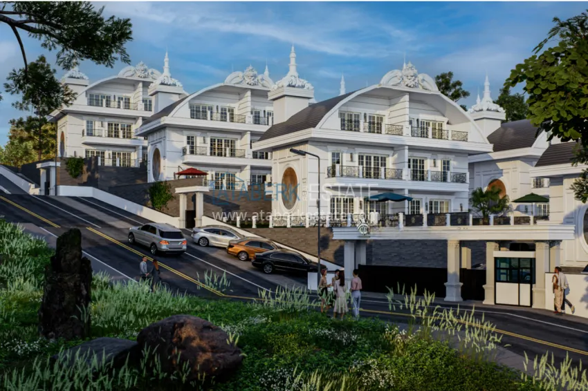 A new architectural masterpiece on the coast of Alanya, Turkler district — an investment project with villas and apartments 7 