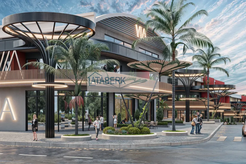 Commercial real estate under construction in Alanya, Avsallar district is a profitable investment 6 