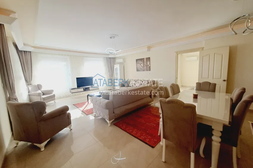 Purchase  Two-bedroom apartment with furniture and sea view — Alanya, Mahmutlar, Tuesday Market District 6 