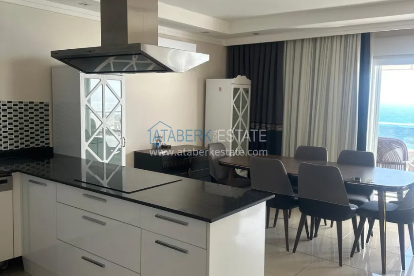 Purchase Panoramic penthouse duplex 4+1 with installments - Alanya, Konakli district. Suitable for a residence permit 6 