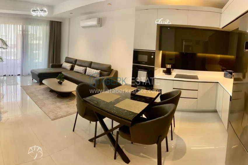 Purchase 1+1 apartment for rent in the five-star Turkler resort, Alanya (no pets) E62 7