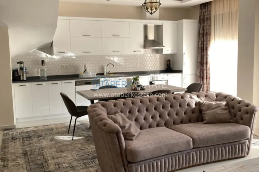 Purchase  Furnished 2+1 garden duplexes in a complex with infrastructure, Kargicak 6 