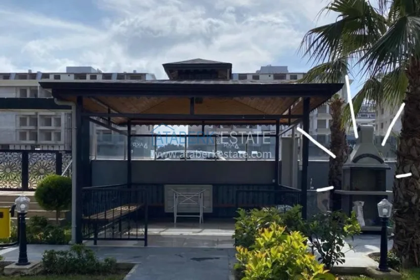 Garden duplex with a modern interior in a complex with infrastructure - Kargicak, Alanya 6 