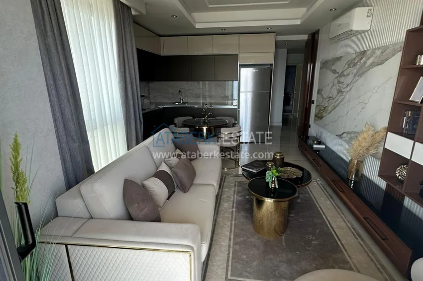 Purchase  Two-bedroom apartment with sea view, first coastal apartment - Alanya, Mahmutlar district 6 
