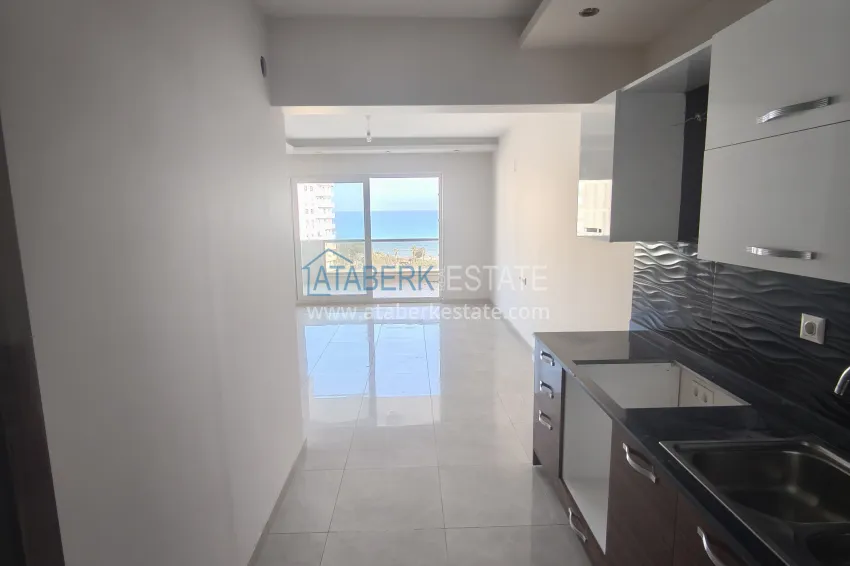 Purchase One bedroom apartment with sea view in Mersin, Erdemli district, Cesmeli microdistrict 6 