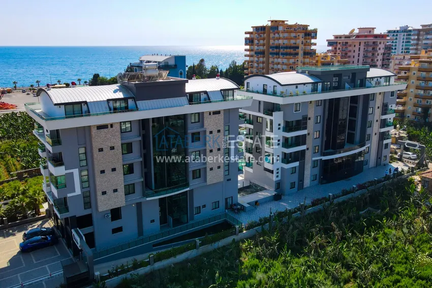 2+1 apartment in a new residential complex with a private beach. Kargicak District, Alanya 6 