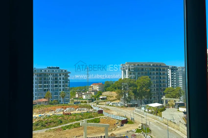Purchase Hot offer, real estate with sea view — one bedroom apartment in Avsallar! 7