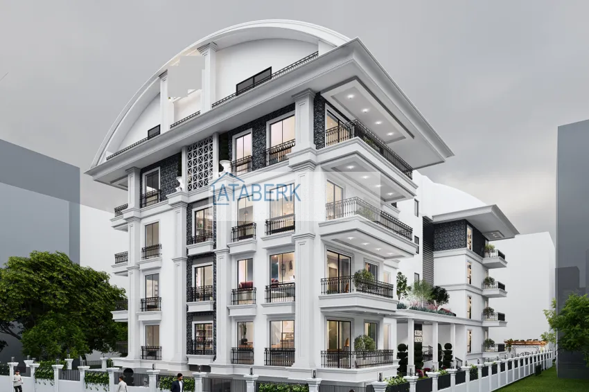 Investing in the center of Alanya: a profitable residence project 250 meters from Cleopatra Beach 7 