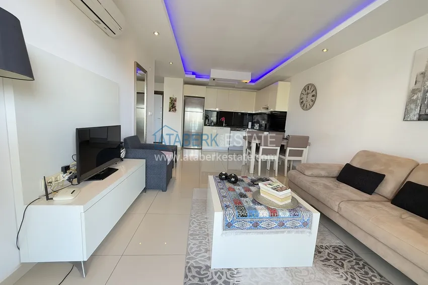 Purchase  Furnished 1+1 apartment in a hotel-format complex, Cikcilli district - suitable for a residence permit 7 