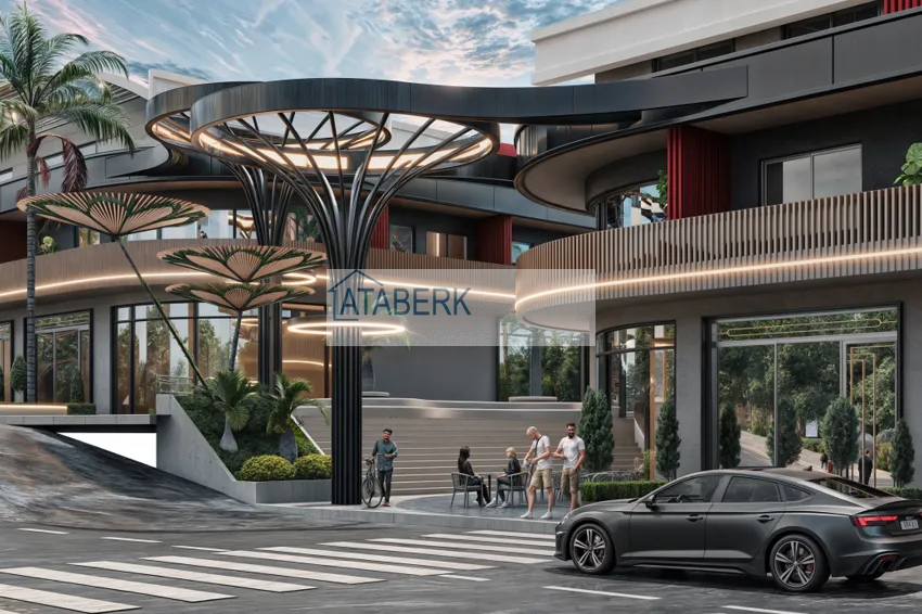Commercial real estate under construction in Alanya, Avsallar district is a profitable investment 7 
