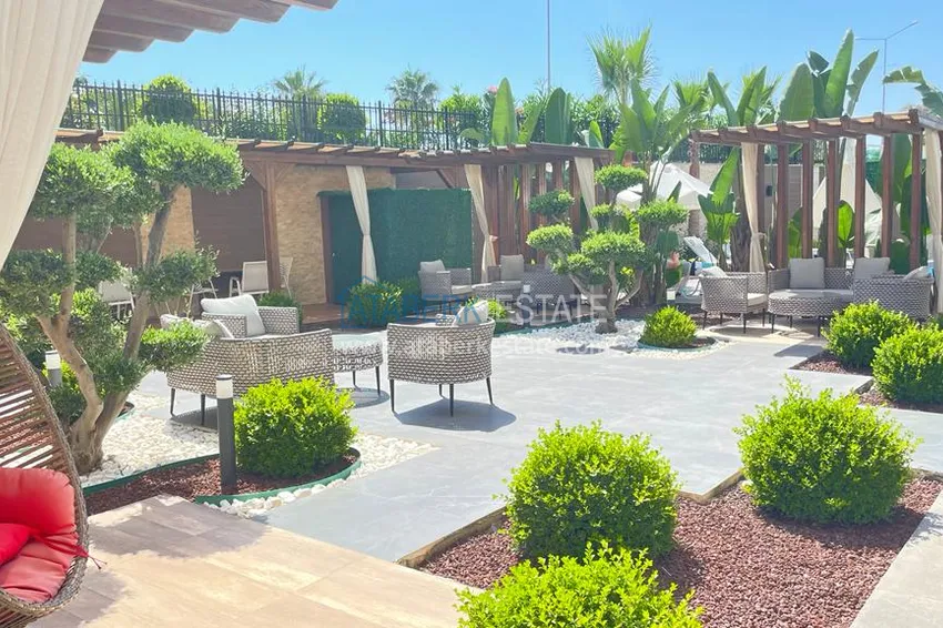 Furnished 2+1 penthouse with sea view - Alanya, Kestel, first coastline 7 