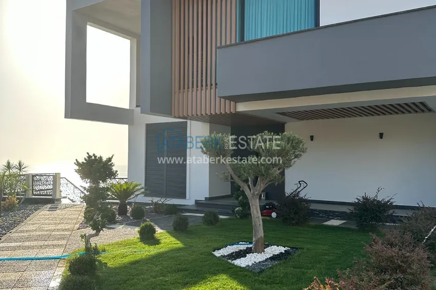 Elite private house with panoramic views and original architecture in Alanya, Yeşiloz district - suitable for citizenship 7 