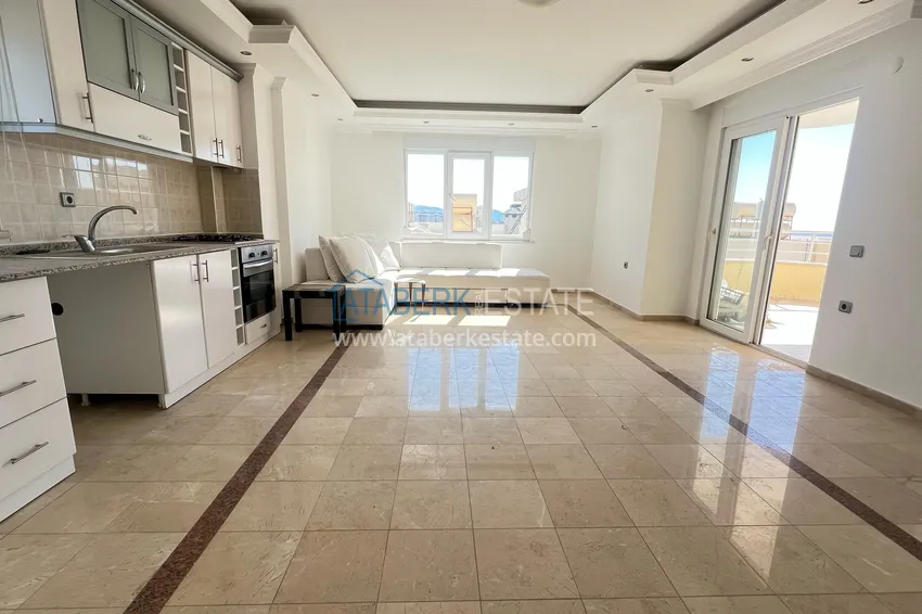 Purchase Three-room penthouse with sea and mountain views — Tosmur, first coastline 7