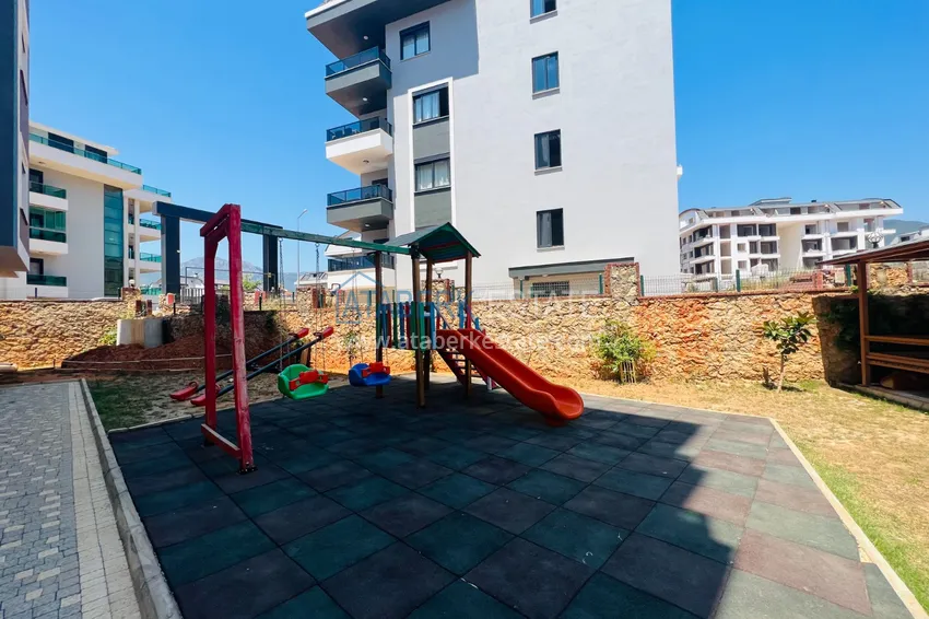 Furnished apartment in a comfort segment residence — Alanya, Oba district 13 