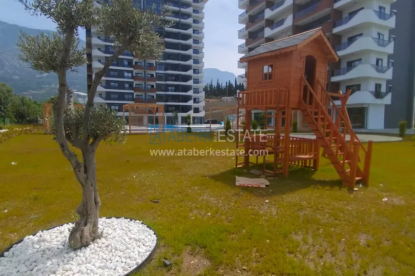 Newly furnished studio in a premium complex with a private beach — Mahmutlar district, Alanya 7 