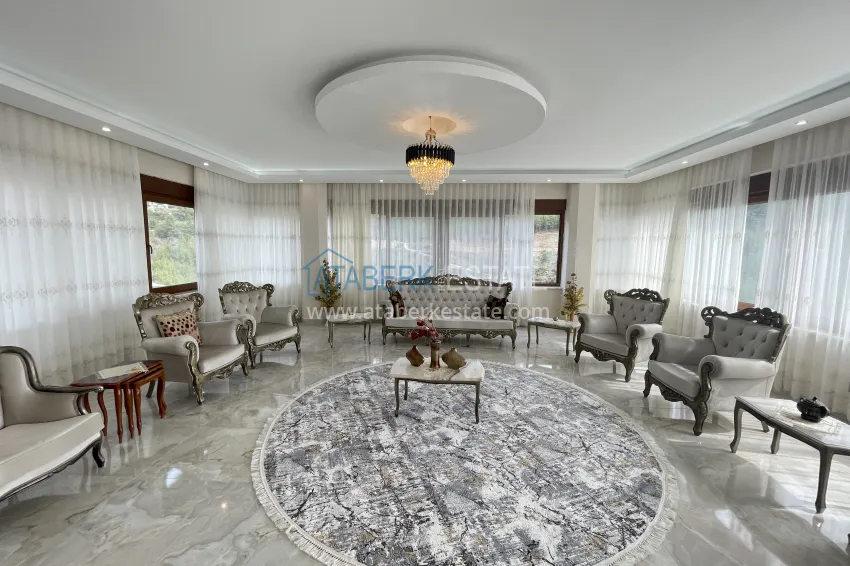 Purchase  Private 10+2 villa with an avocado garden and panoramic views in Tepe, Alanya - suitable for a residence permit and citizenship 7 